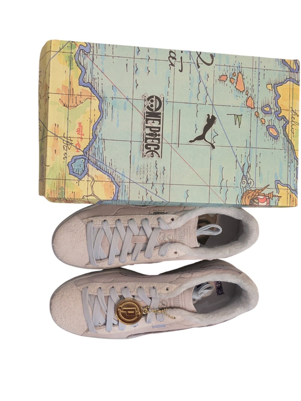 NIB Puma x One Piece Suede Gear 5 Luffy Sneakers